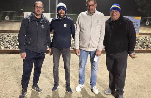 13eme concours national de pétanque populaire par équipes de doublettes